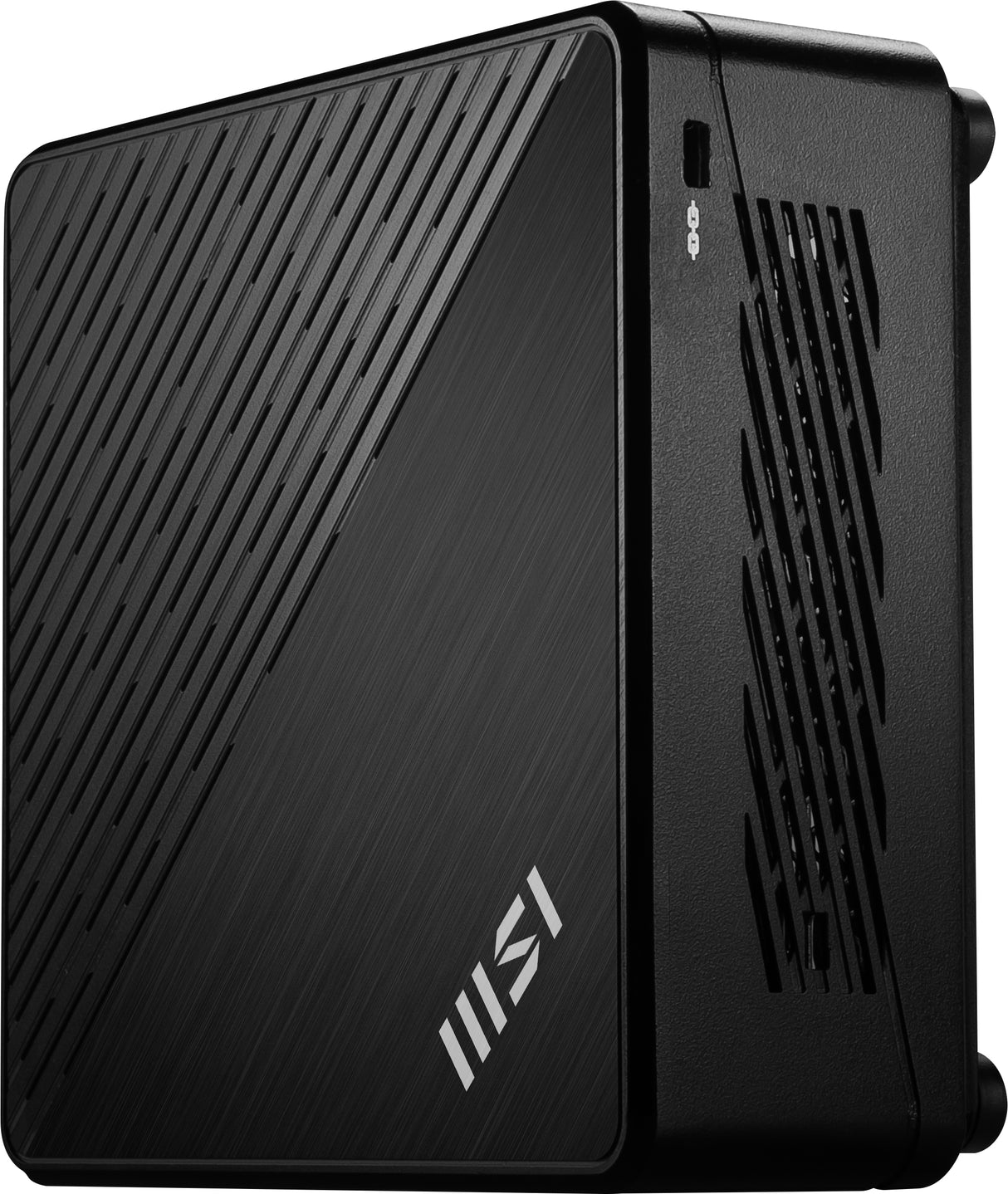 MSI Cubi N ADL S Intel N100 Desktop PC, NUC, SFF, Mini Computer, HTPC, (4GB RAM, 128GB SSD, Windows 11 PRO), Fanless/UHD Graphics/Type C/HDMI/DisplayPort/Dual LAN/WiFi 5/BT 5.1/VESA