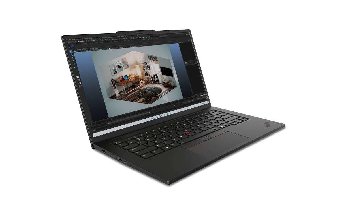 Lenovo ThinkPad P14s Intel Core Ultra 7 155H Laptop 36.8 cm (14.5") WUXGA 32 GB DDR5-SDRAM 1 TB SSD NVIDIA RTX 500 Ada Wi-Fi 6E (802.11ax) Windows 11 Pro Black