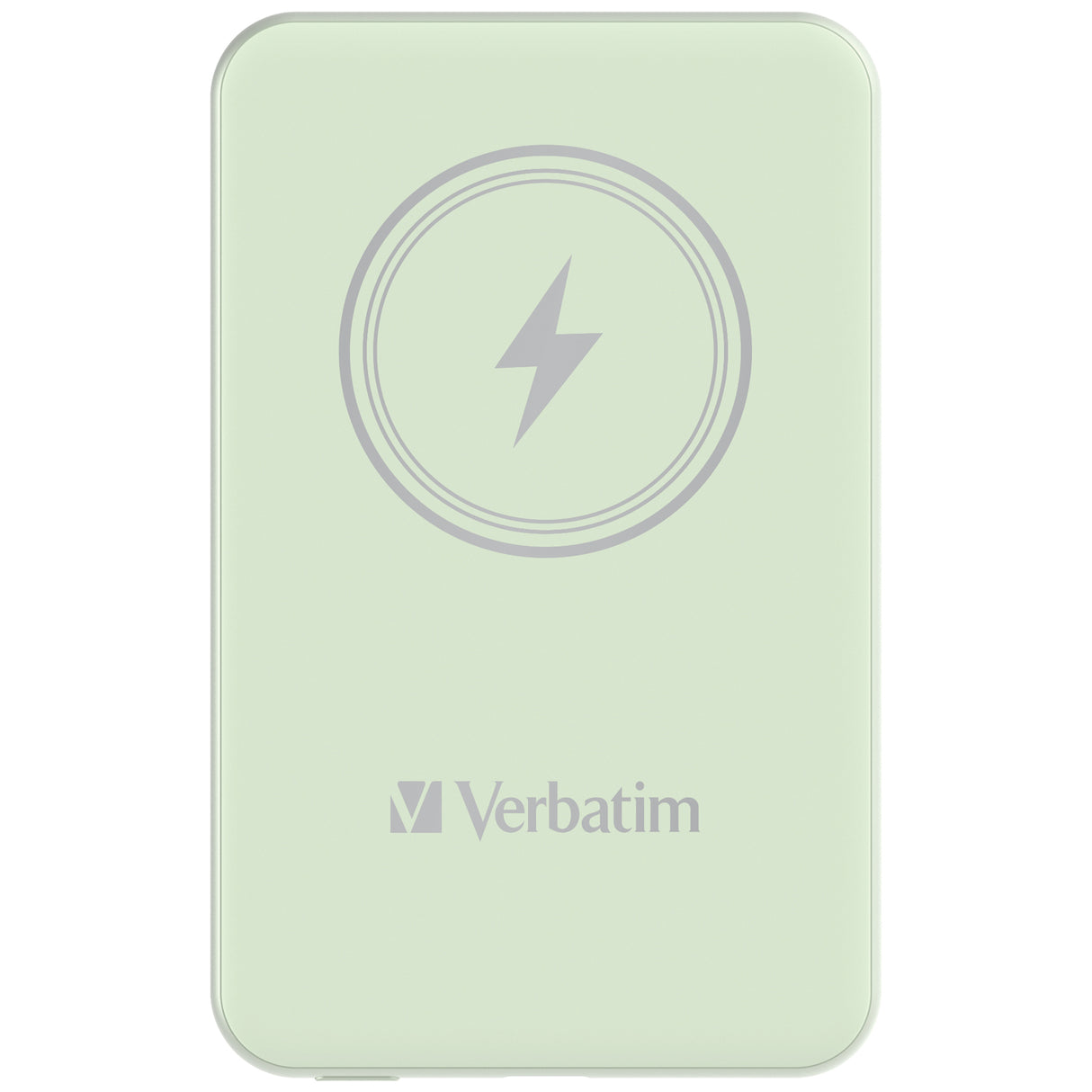 Verbatim Charge 'n' Go Magnetic Wireless Power Bank 5000mAh Green