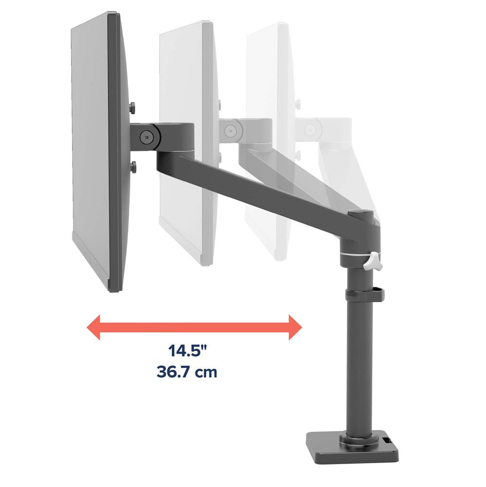 Ergotron NX Series NX MONITOR ARM BLACK 86.4 cm (34") Desk