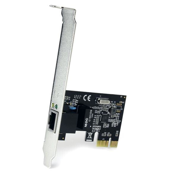 StarTech.com 1 Port PCI Express PCIe Gigabit Network Server Adapter NIC Card - Dual Profile