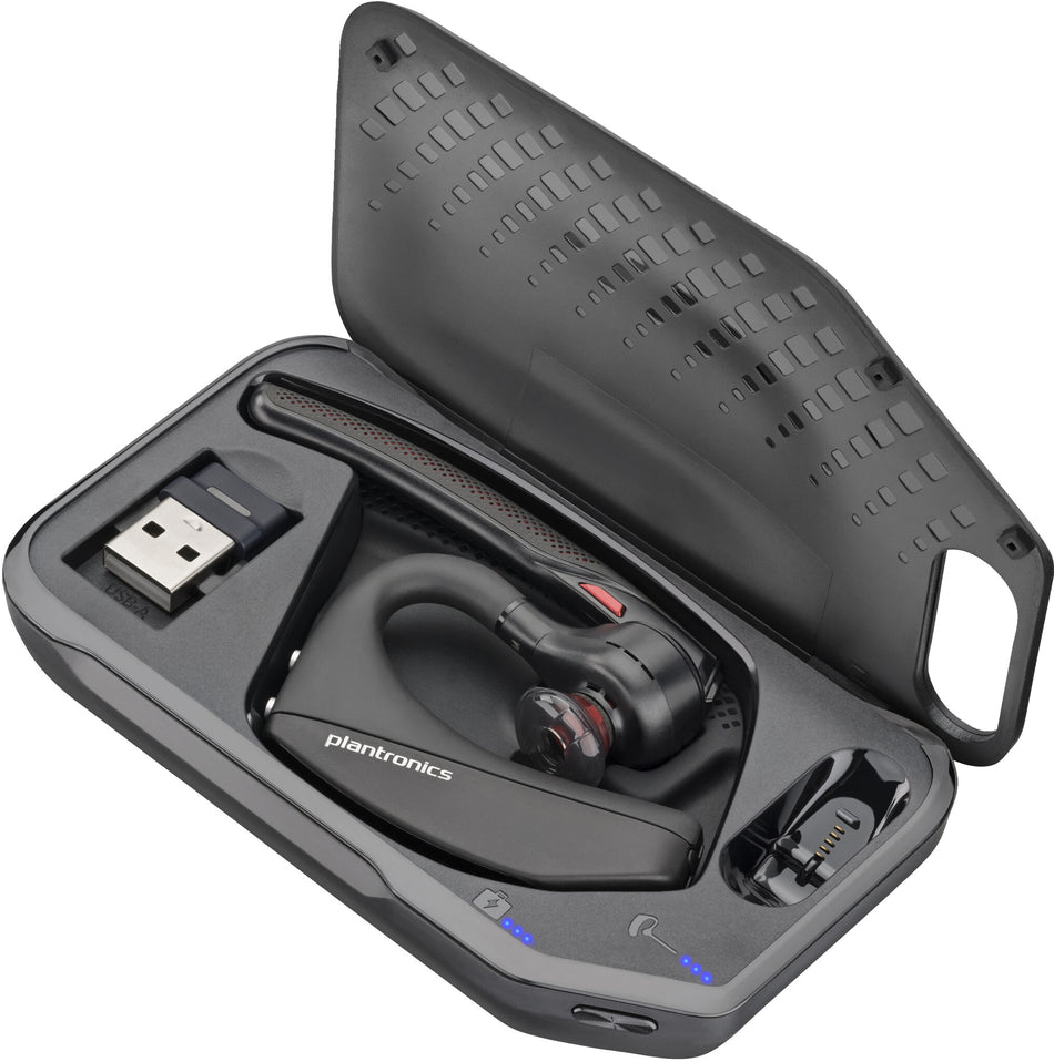 POLY Voyager 5200 UC Headset +USB-A to Micro USB Cable +BT700 dongle