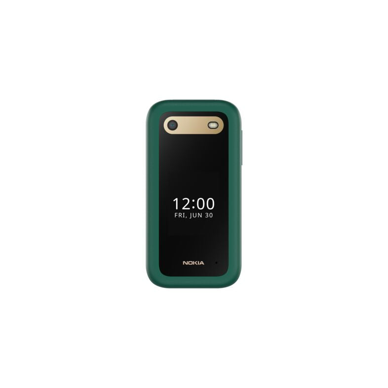 HMD Nokia 2660 Flip - 4G, VoLTE, 2,8"+1,77", 0,3MP, 48MB/128MB, Lush Green