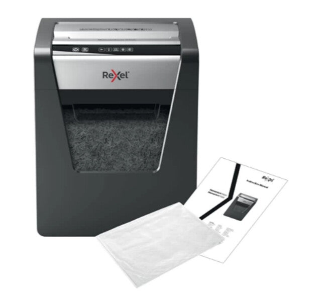 Rexel X415 paper shredder Cross shredding 60 dB 22.3 cm Black, Silver