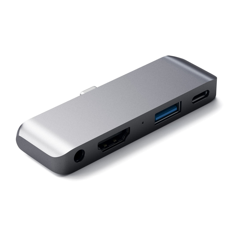 Satechi ST-TCMPHM laptop dock/port replicator USB 3.2 Gen 1 (3.1 Gen 1) Type-C Grey