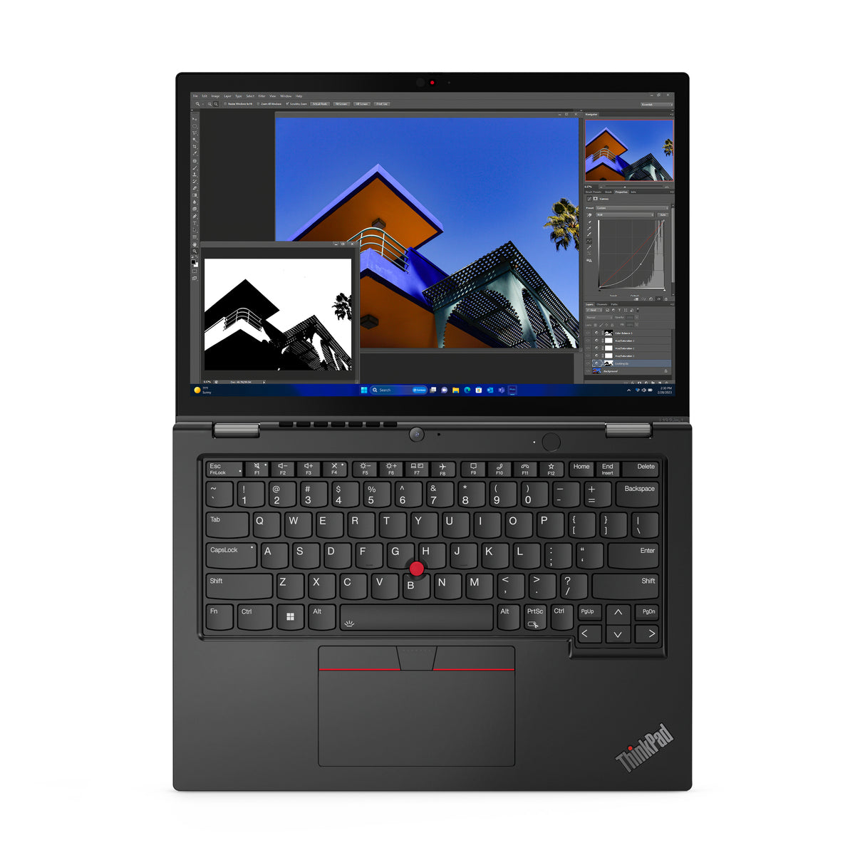 Lenovo ThinkPad L13 2-in-1 Intel Core Ultra 7 155U Hybrid (2-in-1) 33.8 cm (13.3") Touchscreen WUXGA 16 GB LPDDR5-SDRAM 512 GB SSD Wi-Fi 6E (802.11ax) Windows 11 Pro Black