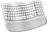 Logitech Wave Keys for Mac keyboard Bluetooth QWERTY UK English White