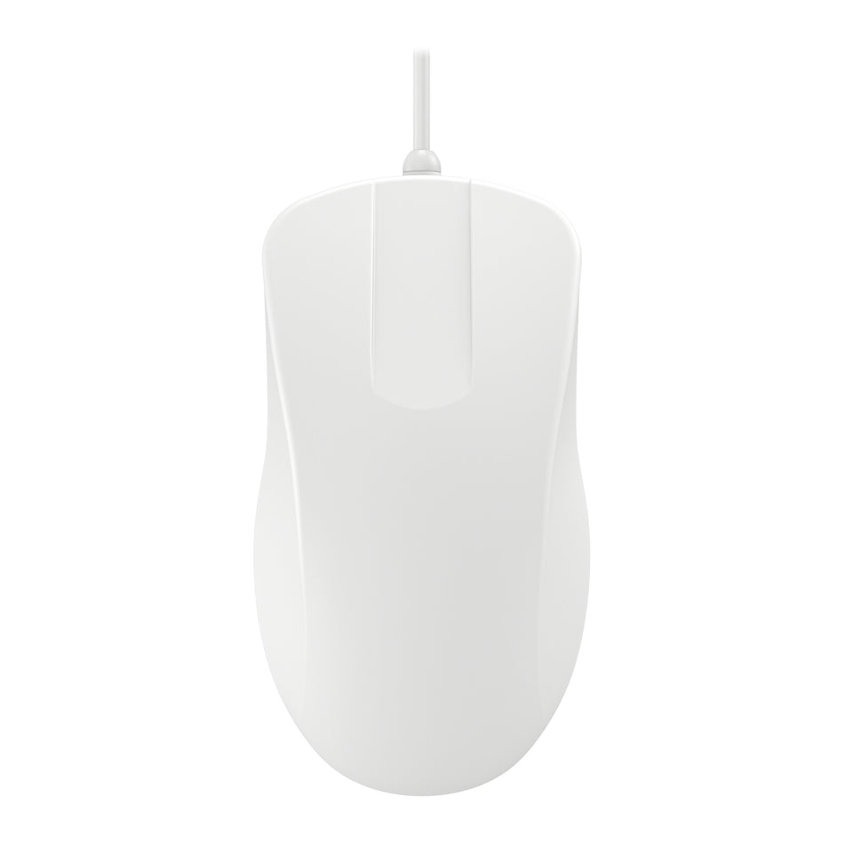 Contour Design Active Key Contour ClassicClean Medical Mouse IP68 Scroll Sensor Wired White PMH1