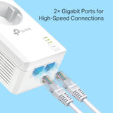 TP-Link TL-PA7027P KIT PowerLine network adapter 1000 Mbit/s Ethernet LAN White 2 pc(s)