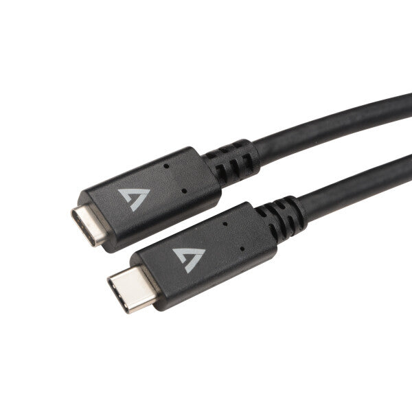 V7 V7UC3EXT-2M USB cable USB 3.2 Gen 1 (3.1 Gen 1) USB C Black