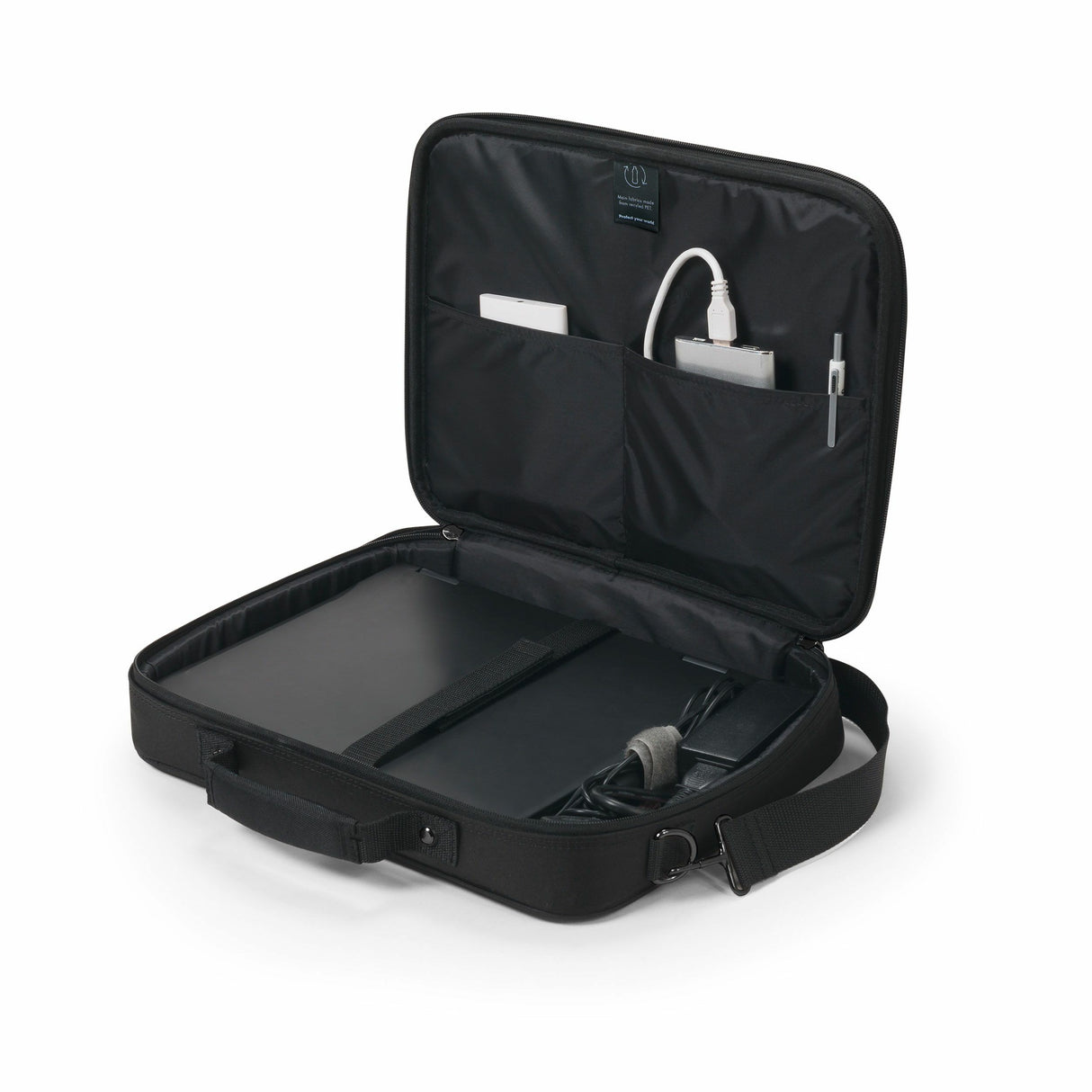 DICOTA Eco Multi BASE 39.6 cm (15.6") Briefcase Black