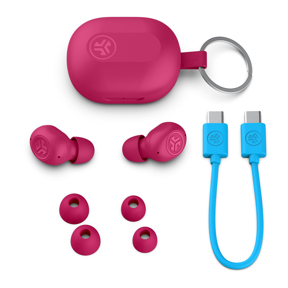 JLab JBuds Mini Headphones True Wireless Stereo (TWS) In-ear Music/Everyday Bluetooth Pink