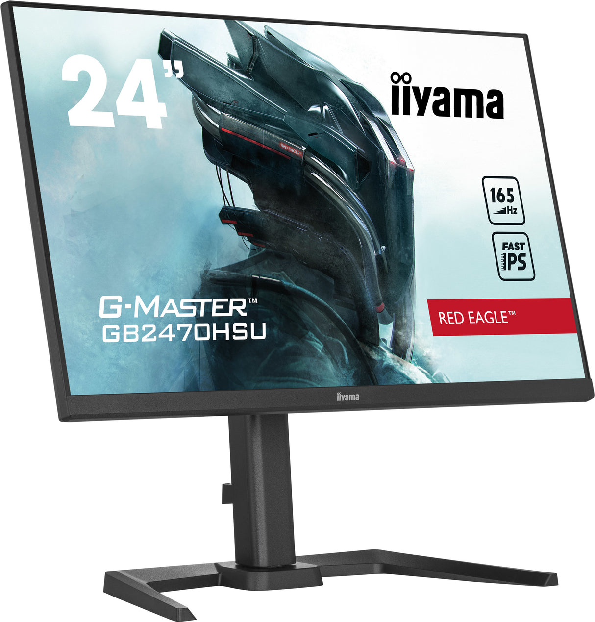 iiyama G-MASTER GB2470HSU-B5 LED display 61 cm (24") 1920 x 1080 pixels Full HD Black