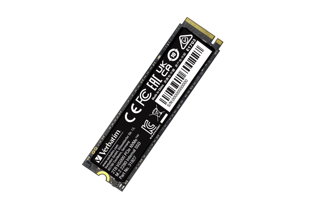 Verbatim Vi5000 PCIe NVMe M.2 SSD 2TB