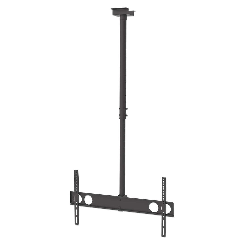 Manhattan Ceiling Mount for TV & Monitors, For screens: 37" to 75", Adjustable height: 105-156 cm, VESA compatability: all between 200x200 to 800x400mm - check the dimensions of the four mounting holes on back of screen to ensure it fits, Max 50kg, LFD,Br