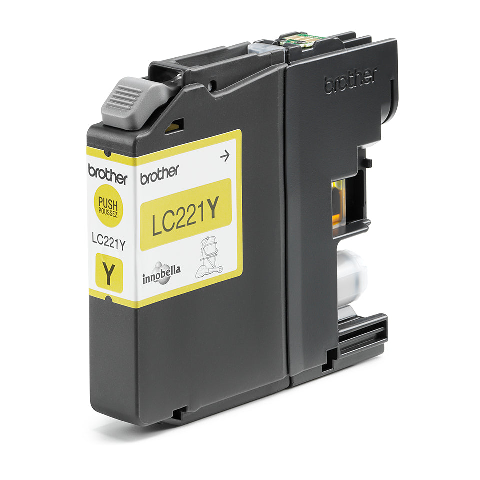 Brother LC-221Y Ink cartridge yellow, 260 pages ISO/IEC 24711 3,9ml for Brother DCP-J 562