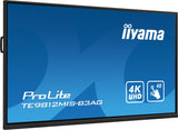 iiyama TE9812MIS-B3AG Signage Display Kiosk design 2.49 m (98") LCD Wi-Fi 400 cd/m² 4K Ultra HD Black Touchscreen Built-in processor Android 11 24/7