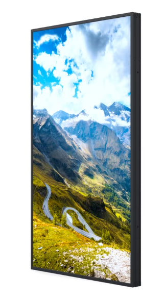 Hisense 49WF25E Signage Display 124.5 cm (49") Wi-Fi 2500 cd/m² Full HD Black Built-in processor Android 9.0 24/7