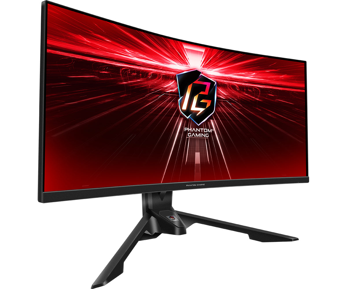 Asrock PG34WQ15R3A computer monitor 86.4 cm (34") 3440 x 1440 pixels Wide Quad HD OLED Black