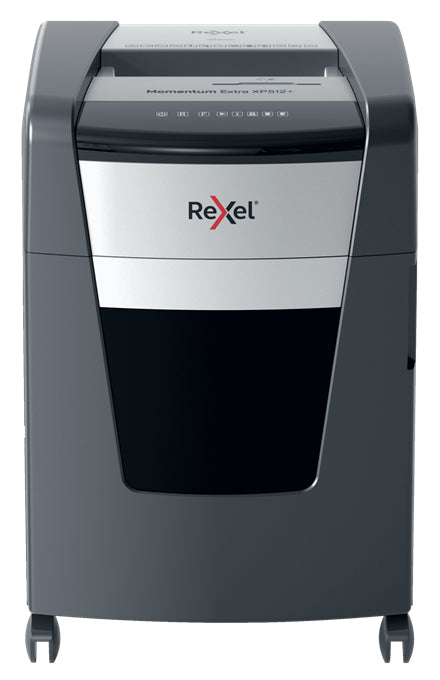 Rexel XP512+ paper shredder Micro-cut shredding 55 dB Black