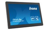 iiyama T1624MSC-B1 Signage Display Interactive flat panel 39.6 cm (15.6") LCD 450 cd/m² Full HD Black Touchscreen 24/7