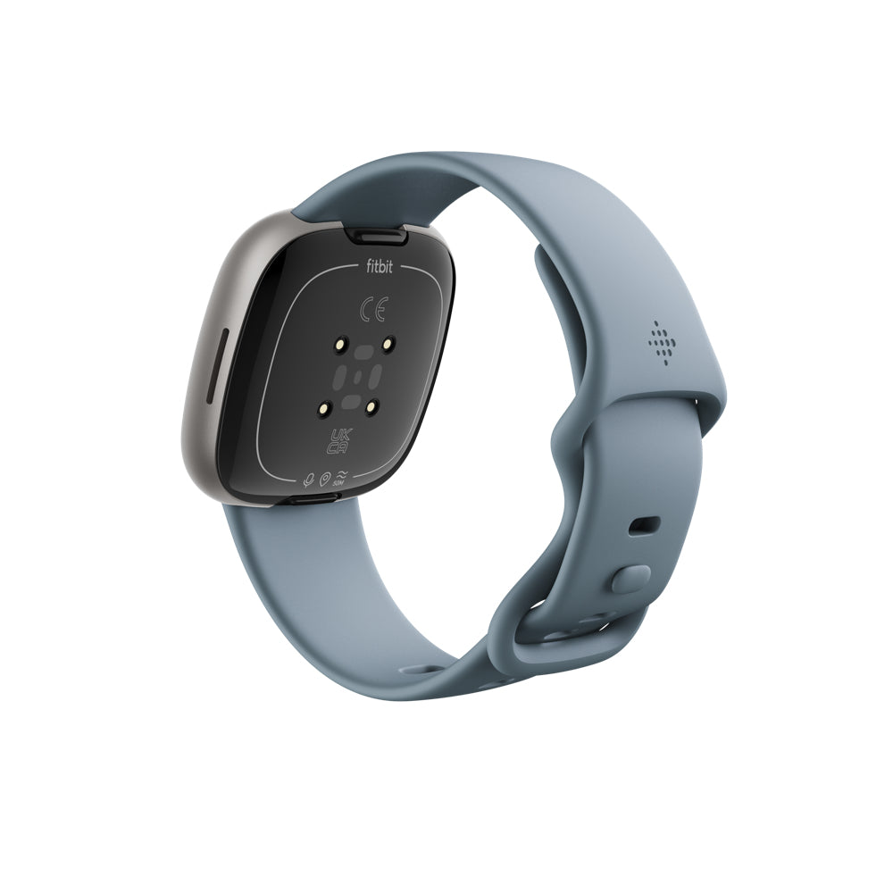 Fitbit Versa 4 Digital Touchscreen Platinum GPS (satellite)