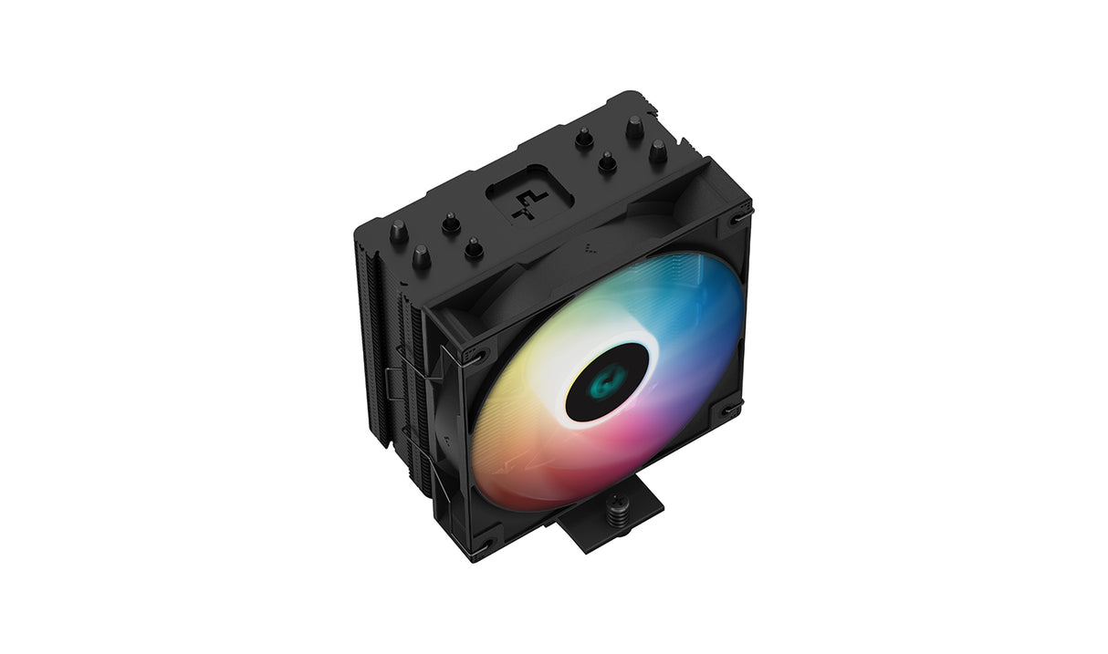 DeepCool AG400 A-RGB Processor Air cooler 12 cm Black, White 1 pc(s)