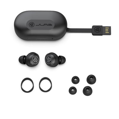 JLab JBuds Air Pro Headphones True Wireless Stereo (TWS) In-ear Music Bluetooth Black