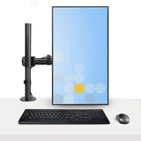 StarTech.com Laptop Desk Mount - Monitor and Laptop Mount - Displays up to 34in (8kg/17.6lb) & Laptops (4.5kg/9.9lb) - Articulating VESA Laptop Tray Arm - Clamp / Grommet Mount