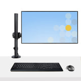 StarTech.com Laptop Desk Mount - Monitor and Laptop Mount - Displays up to 34in (8kg/17.6lb) & Laptops (4.5kg/9.9lb) - Articulating VESA Laptop Tray Arm - Clamp / Grommet Mount