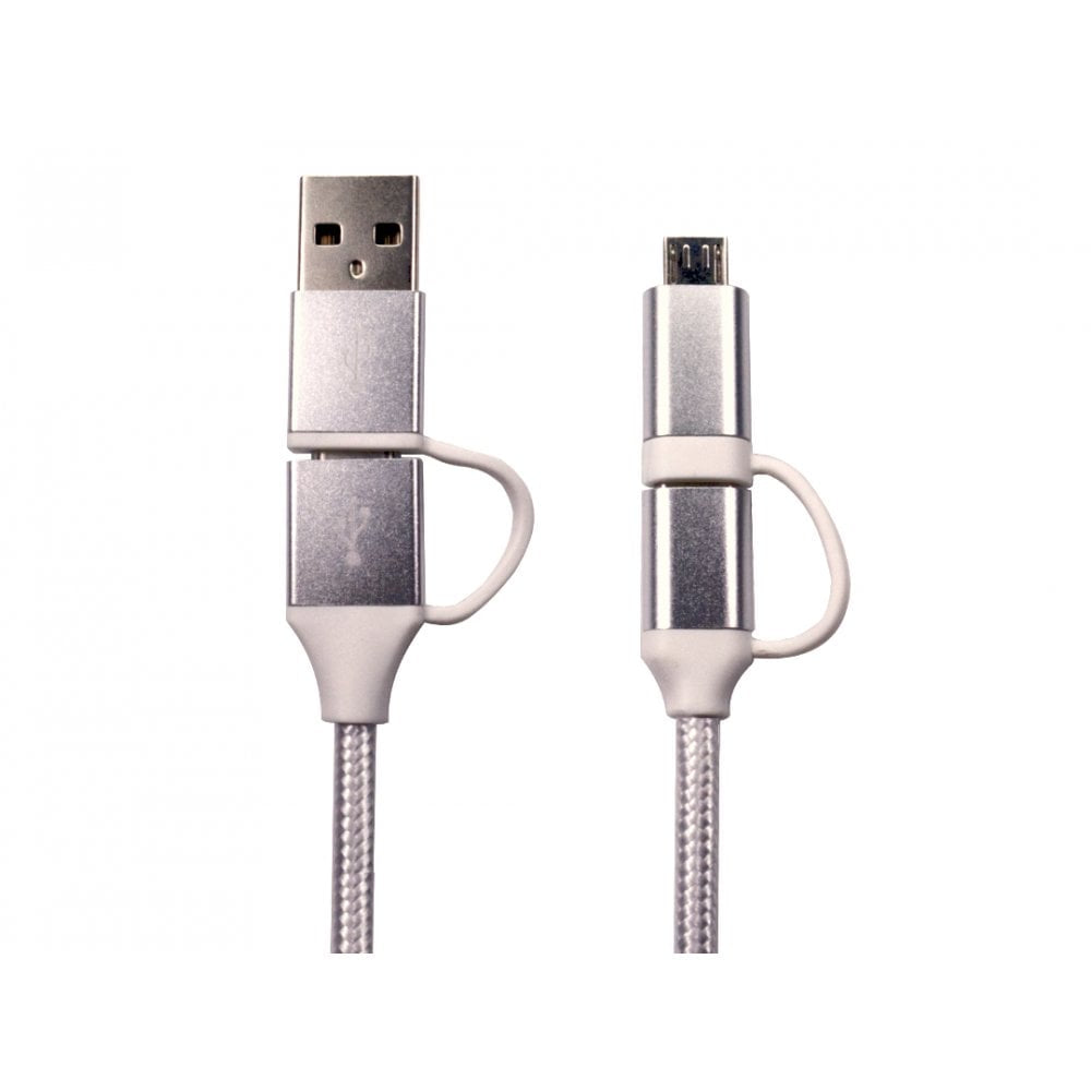 Cables Direct NLMOB-4CBDWT USB cable USB 2.0 1 m USB C White