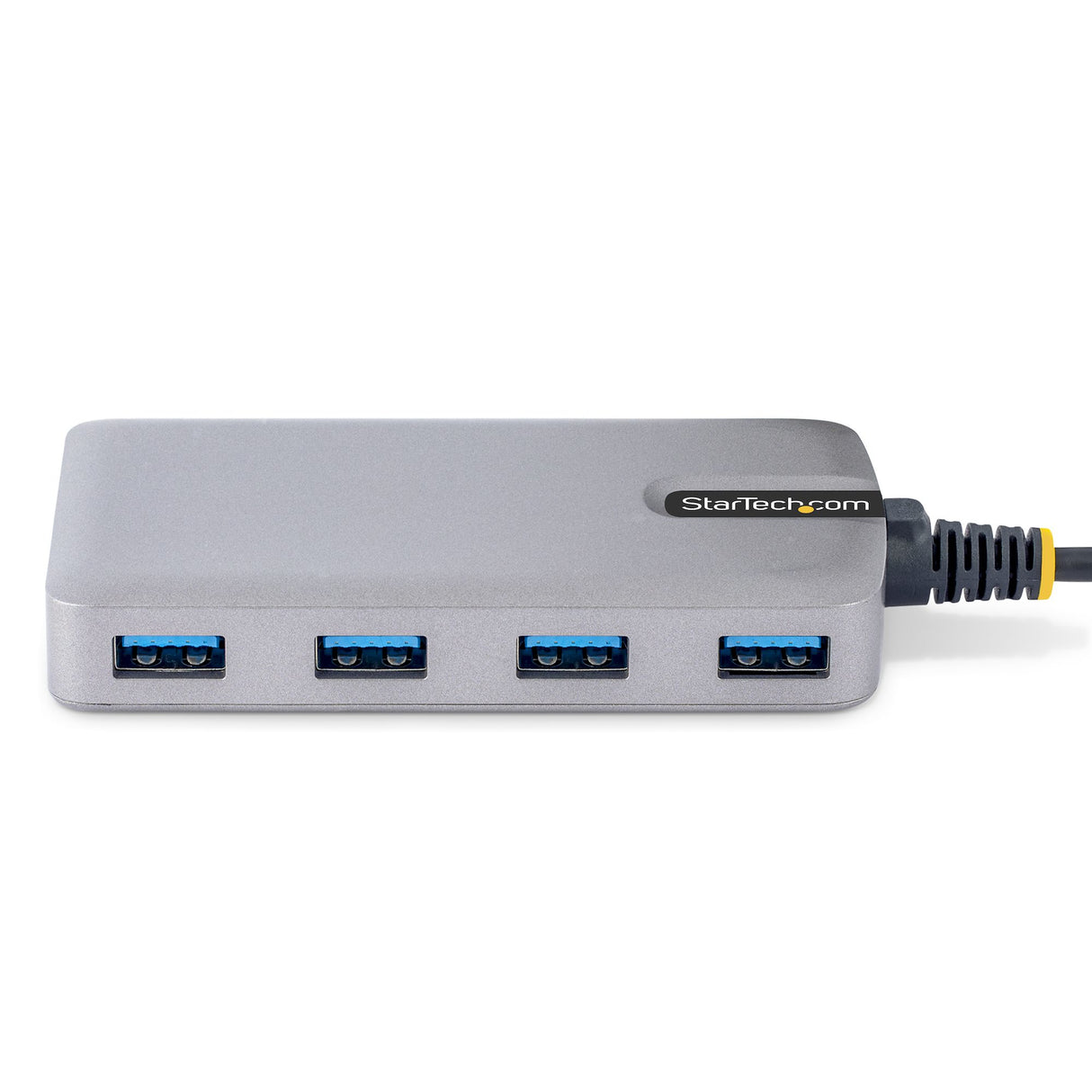 StarTech.com 4-Port USB Hub - USB 3.0 5Gbps, Bus Powered, USB-A to 4x USB-A Hub w/ Optional Auxiliary Power Input - Portable Desktop/Laptop USB Hub, 1ft/30cm Cable, USB Expansion Hub