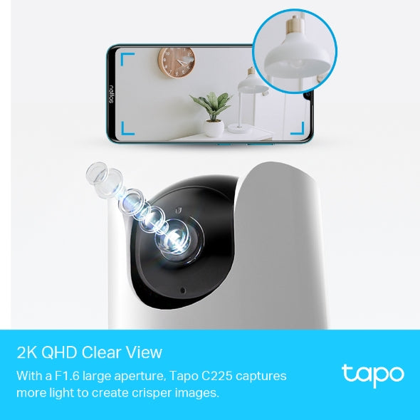 TP-Link Tapo Pan/Tilt AI Home Security Wi-Fi Camera