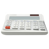 Casio DE-12E-WE calculator Desktop Basic White