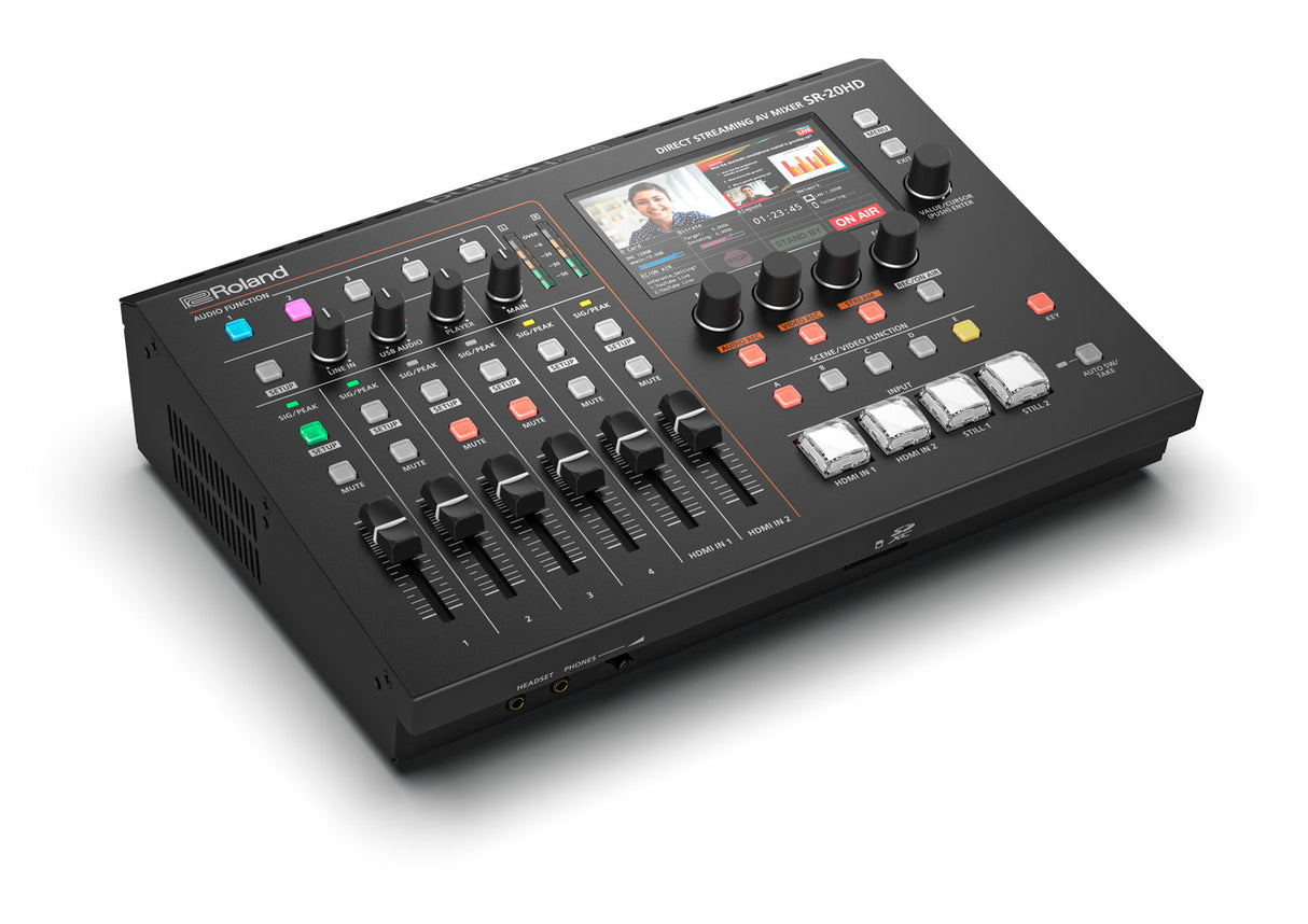 Roland SR-20HD audio mixer Black