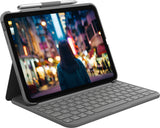 Logitech Slim Folio Grey Bluetooth QWERTY UK English