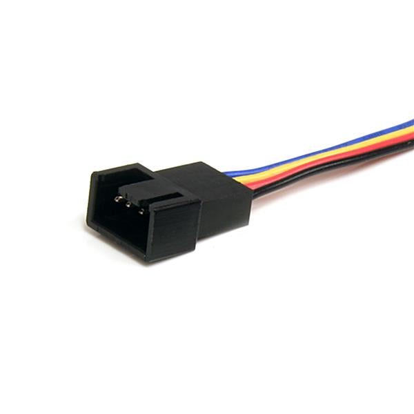 StarTech.com 12in 4 Pin Fan Power Splitter Cable - F/M