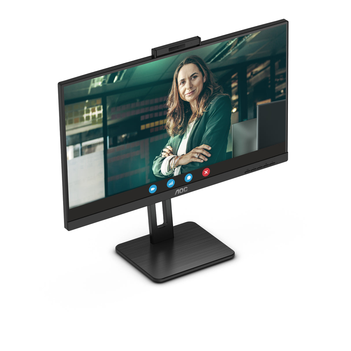 AOC 24P3CW computer monitor 60.5 cm (23.8") 1920 x 1080 pixels Full HD LED Black