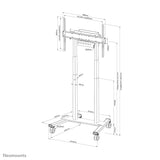 Neomounts motorised floor stand