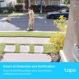 TP-Link Tapo Smart Wire-Free Security Camera System, 1-Camera System