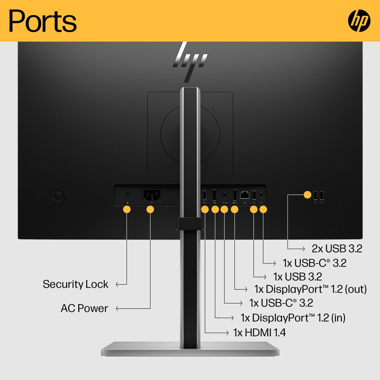 HP E24u G5 FHD USB-C Monitor