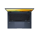 ASUS Zenbook 14 OLED UX3402VA-KM763W Intel® Core™ i7 i7-13700H Laptop 35.6 cm (14") 2.8K 16 GB LPDDR5-SDRAM 1 TB SSD Wi-Fi 6E (802.11ax) Windows 11 Home Blue