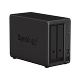 Synology DiskStation DS723+ NAS/storage server Tower AMD Ryzen R1600 2 GB DDR4 DiskStation Manager Black