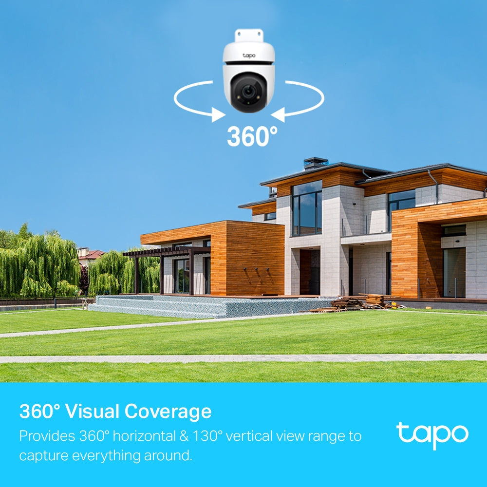 TP-Link Tapo Outdoor Pan/Tilt Security WiFi Camera