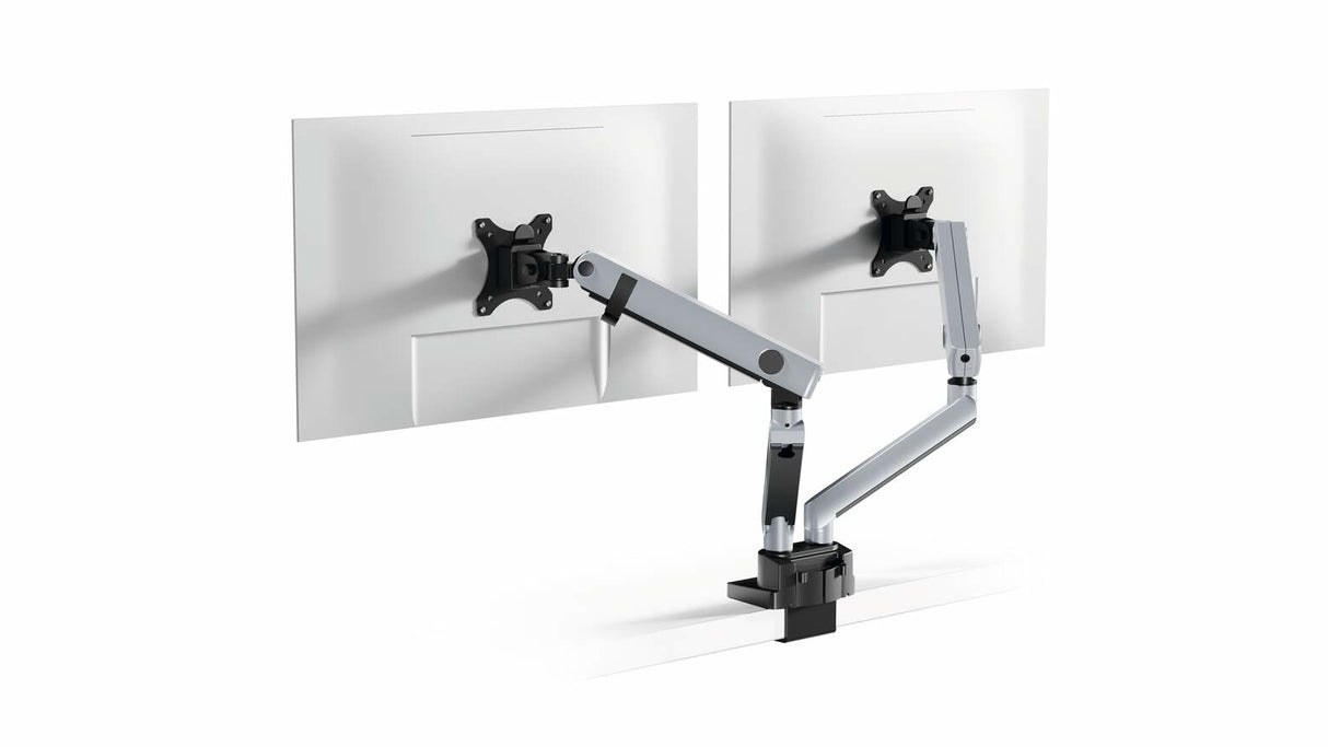 Durable 509723 monitor mount / stand 81.3 cm (32") Clamp Silver