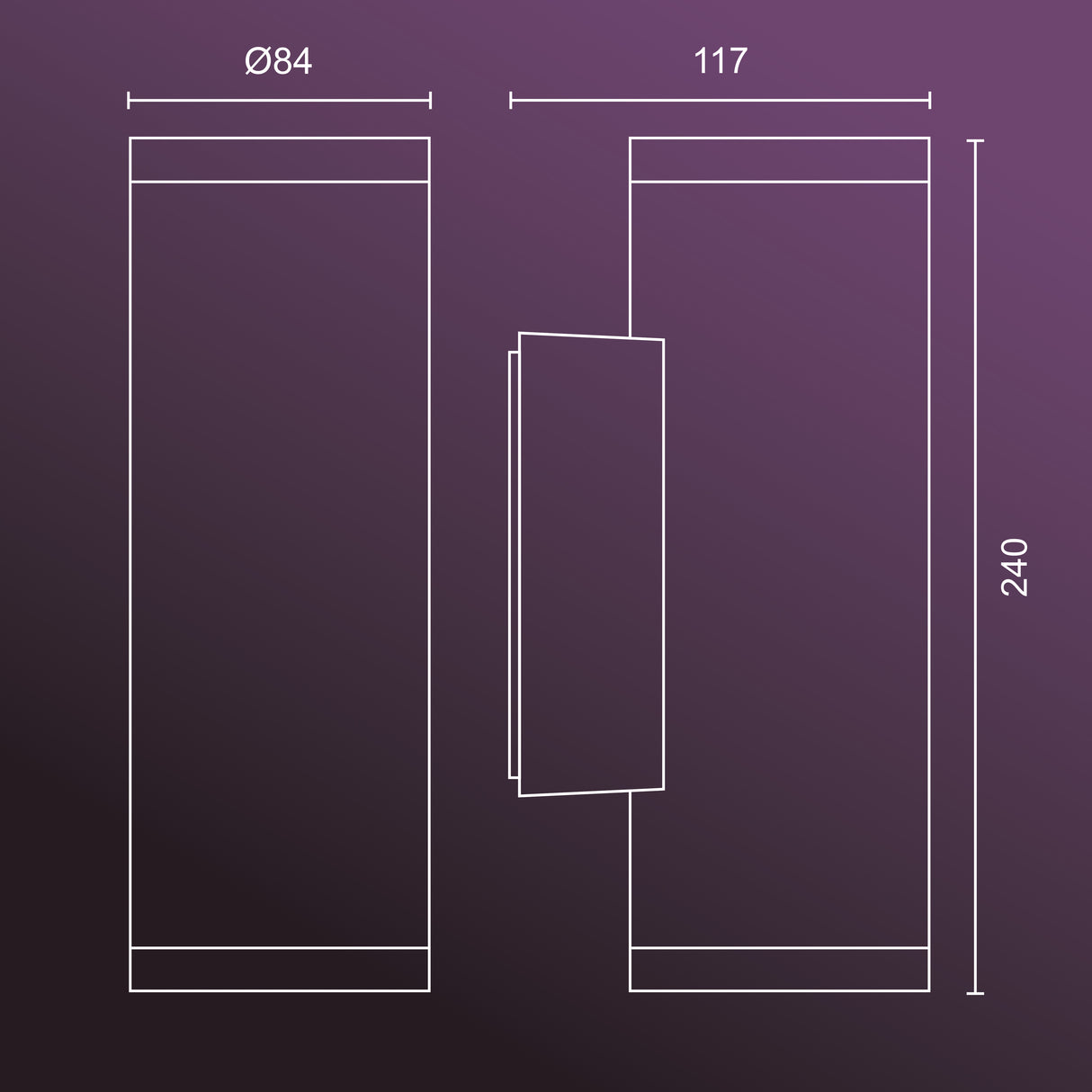 Philips 919313000058 smart lighting Smart wall light ZigBee 8 W