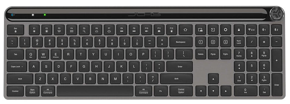JLab Epic keyboard Office USB + Bluetooth QWERTY English Black