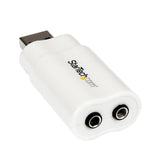 StarTech.com USB to Stereo Audio Adapter Converter