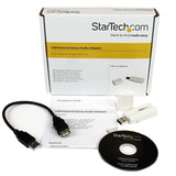 StarTech.com USB to Stereo Audio Adapter Converter