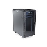 StarTech.com 4-Post 22U Server Rack Cabinet, Lockable 19" Data Rack Cabinet for Computer / AV / IT Equipment, Office / Home Network Rack with Casters & Adjustable Mounting Rails